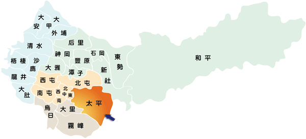 大台中地圖